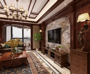 American Style A Living Room-ID:626163016