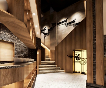New Chinese Style Teahouse Tea House-ID:103580957