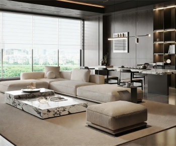 Modern A Living Room-ID:900501013