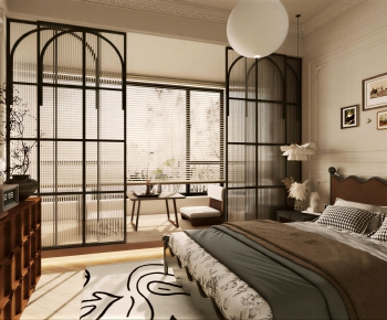 French Style Bedroom-ID:988221882