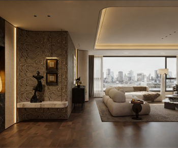 Modern A Living Room-ID:154897933
