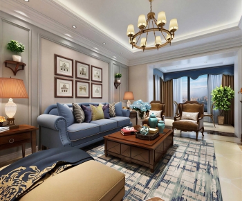 American Style A Living Room-ID:174010991