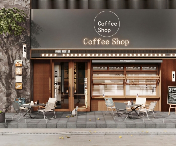 Modern Facade Element-ID:514850616