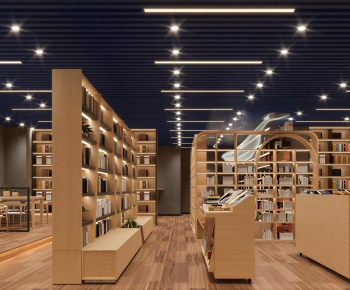 Modern Bookstore Book Bar-ID:488992935