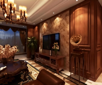 American Style A Living Room-ID:281528955