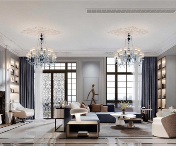 Modern A Living Room-ID:428900001