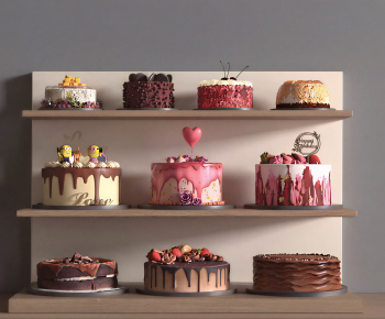 Modern Bread Cake-ID:606276992