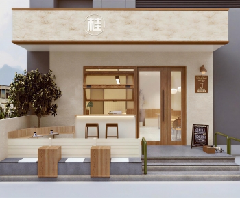 Modern Facade Element-ID:151600857