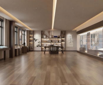 New Chinese Style Exhibition Hall-ID:485955001