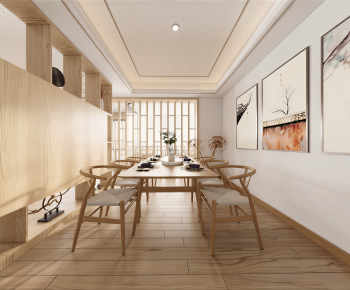 Japanese Style Dining Room-ID:633920917