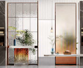 Modern Glass Screen Partition-ID:377290212