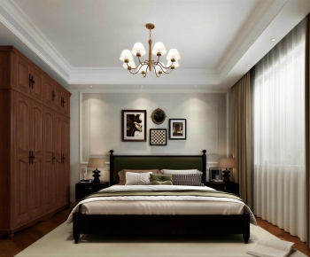 American Style Bedroom-ID:603306063