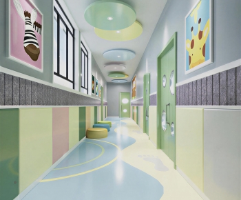 Modern Children's Kindergarten-ID:206300979