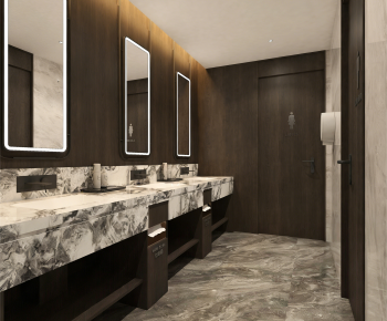 Modern Public Toilet-ID:612302068