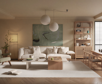 Modern A Living Room-ID:432785039