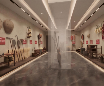 New Chinese Style Exhibition Hall-ID:304727083