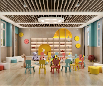 Modern Children's Playroom-ID:690882923