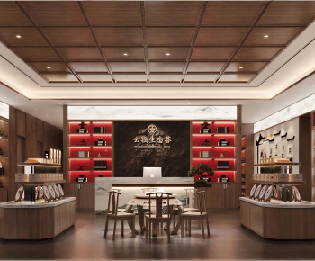New Chinese Style Tea Shop-ID:178349023