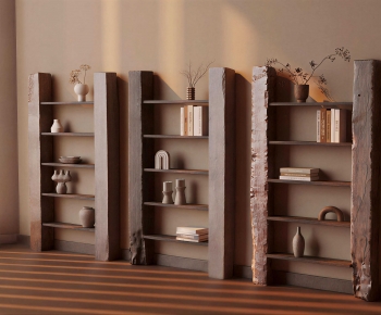 Wabi-sabi Style Bookshelf-ID:561495072