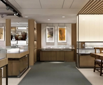 New Chinese Style Exhibition Hall-ID:750260472