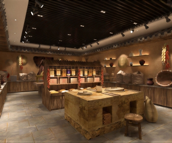 New Chinese Style Retail Stores-ID:777420044