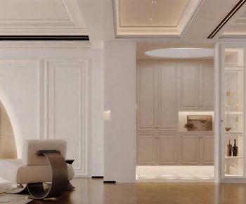 French Style A Living Room-ID:621774911