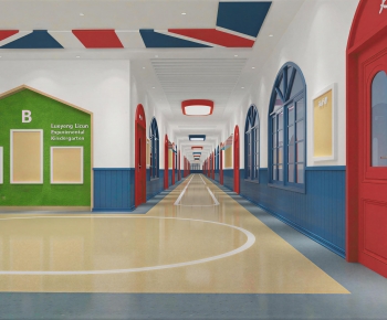 Modern Children's Kindergarten-ID:790939099