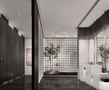 Modern Public Toilet-ID:655028854