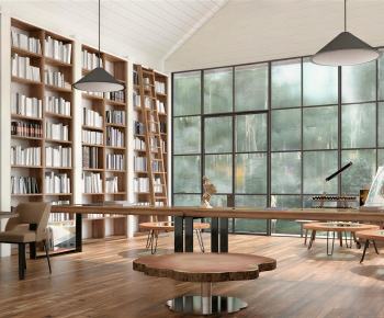 Industrial Style Study Space-ID:323147062