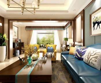 American Style A Living Room-ID:342283012