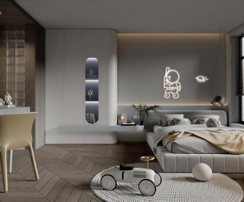 Modern Boy's Room And Son's Room-ID:216835989