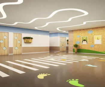 Modern Kindergarten Hall-ID:789412988