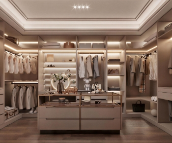 Modern Clothes Storage Area-ID:887828113