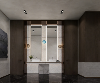 Modern Public Toilet-ID:163156037