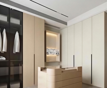 Modern Clothes Storage Area-ID:830925942