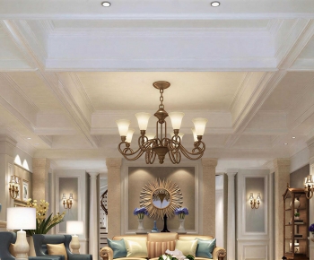 American Style A Living Room-ID:934729646