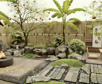New Chinese Style Courtyard/landscape-ID:574635031