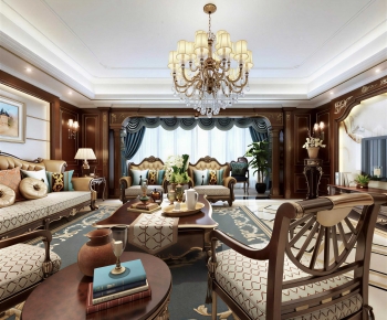American Style A Living Room-ID:693134077