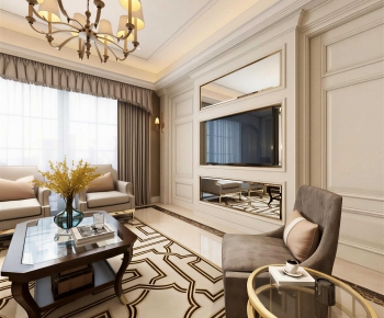 American Style A Living Room-ID:376050957