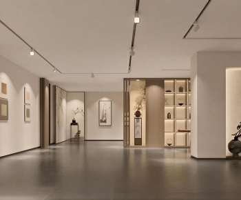 New Chinese Style Exhibition Hall-ID:592421057