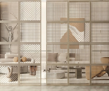 Modern Metal Screen Partition-ID:628894094