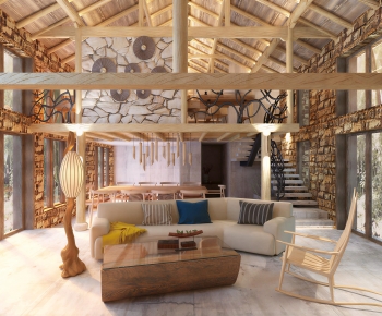 Modern A Living Room-ID:310383089