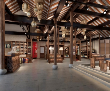 New Chinese Style Clothing Store-ID:917536978