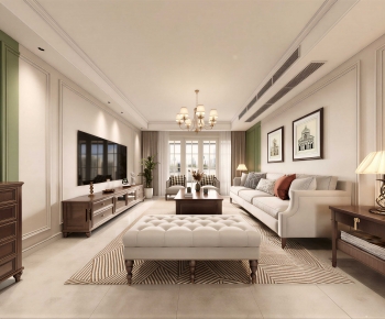 American Style A Living Room-ID:312685974