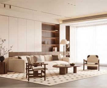 Modern A Living Room-ID:682993897