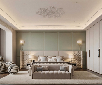 French Style Bedroom-ID:981357106