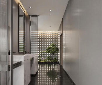 Modern Public Toilet-ID:909154892