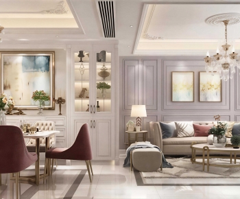 American Style A Living Room-ID:938739881