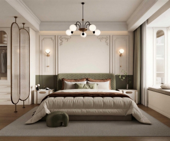 French Style Bedroom-ID:878921038