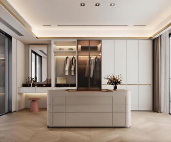 Modern Clothes Storage Area-ID:867058994